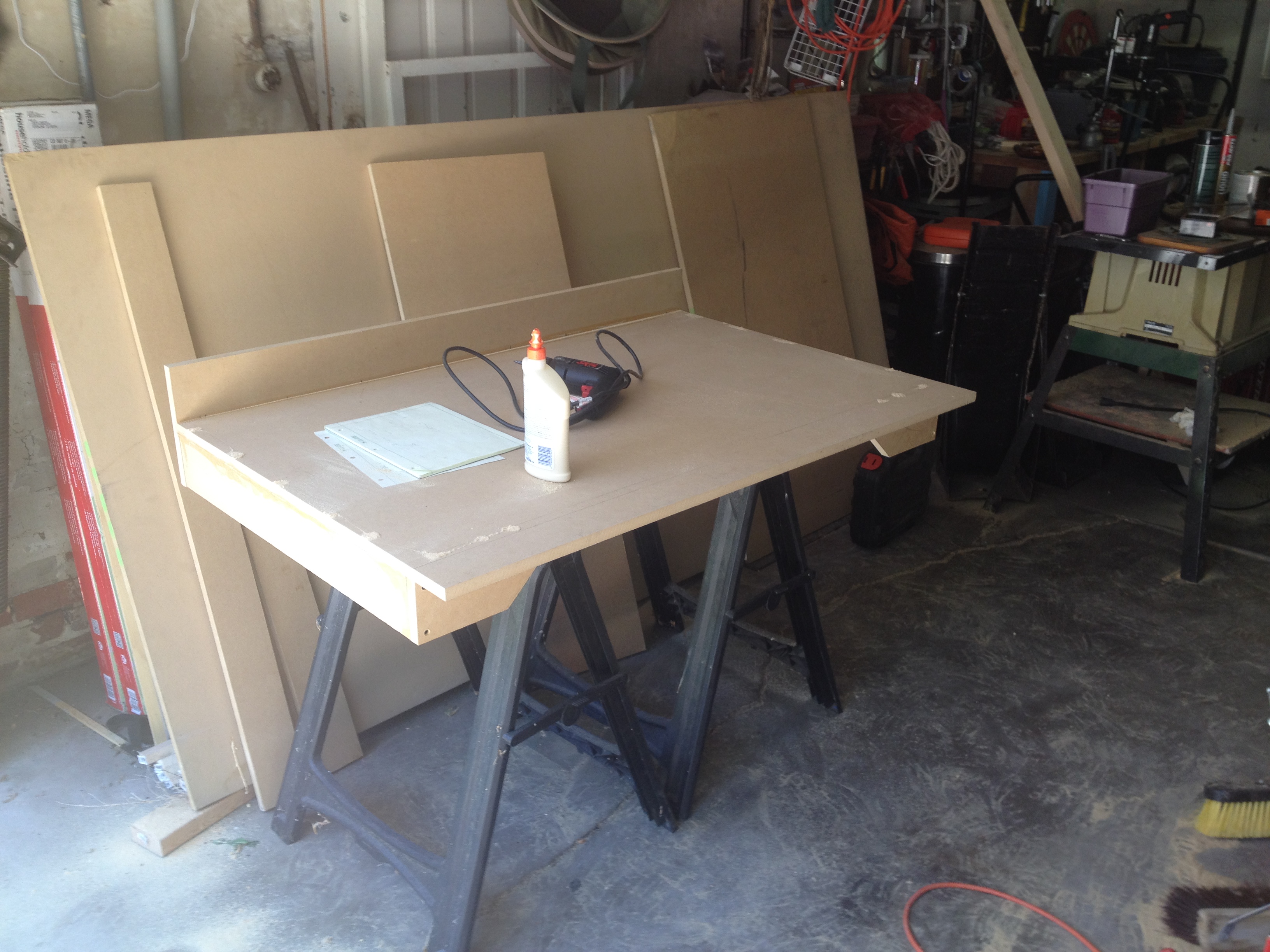 Desk build photo 2