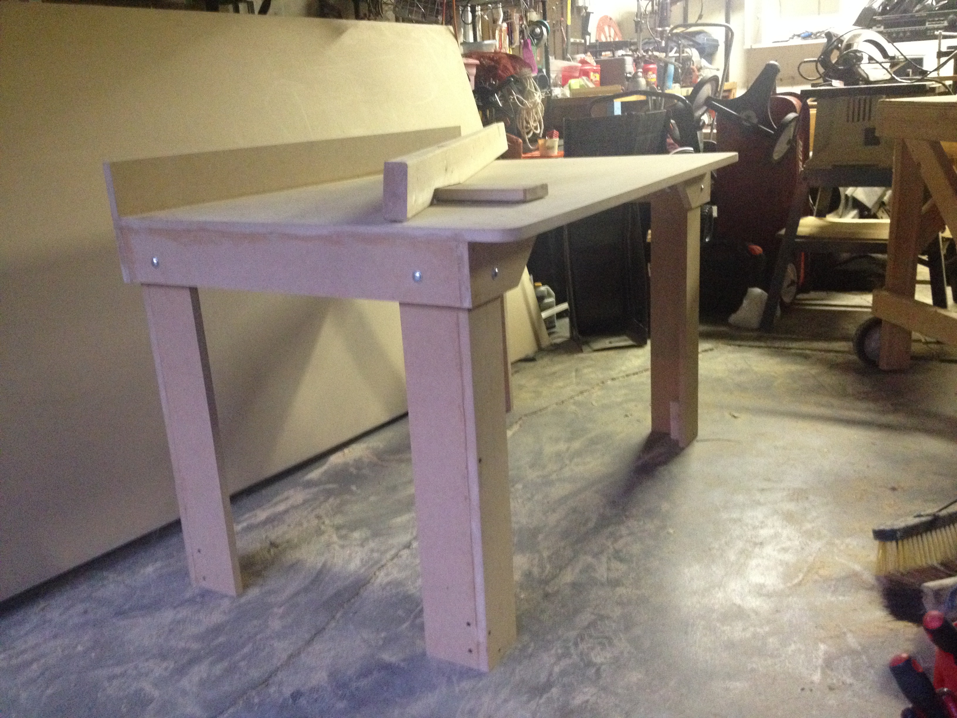 Desk build photo 4
