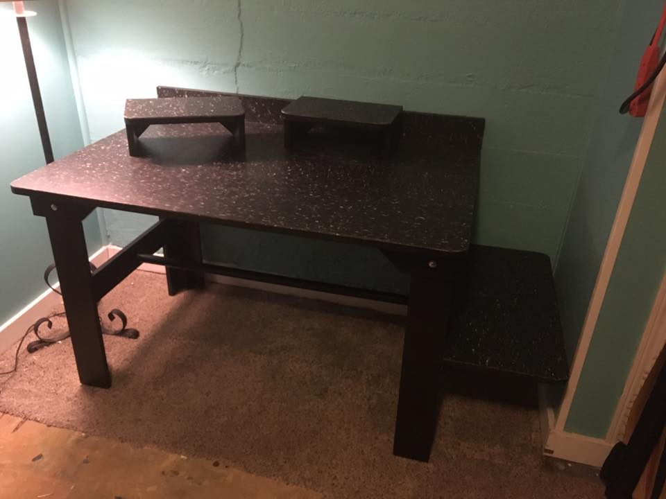 Desk build photo 7