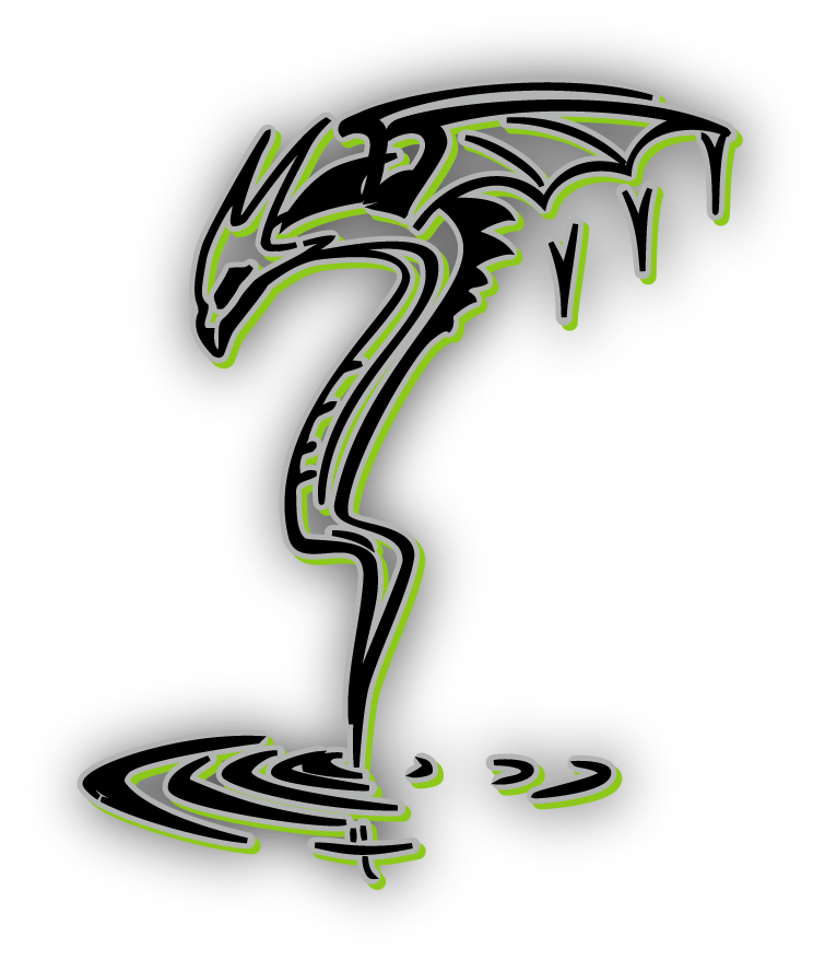 Hooptie J dragon logo